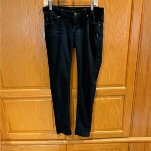 Genetic Denim “It’s All In Your Genes” Skinny Black Jeans Size 25
